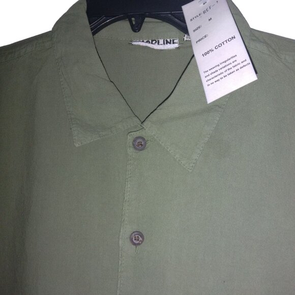 'UNISEX' GREEN PANS COTTON TWO-PIECE - Picture 2 of 16